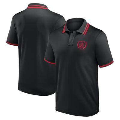 Barnsley Textured Polo Shirt - Black - Mens