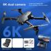V13 6K HD Dual Camera Drone Remote Control Aircraft Teenage High-definition Boy Toy Four- Aircraft