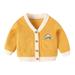 NIUREDLTD Toddler Children Kids Baby Boys Girls Cartoon Pullover Blouse Tops Cardigan Coat Outfits Clothes Size 90