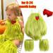 Infant Xmas Outfit Baby Girl Clothes Outfits Cute Baby Dress Girl Outfits Set Outdoor Festival Dress Apparel