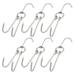 6 Pcs Hook Meat Processing Hooks Wheelbarrow Hanger Double Stainless Steel Roast Chicken