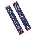 Halloween Garden Porch The Sign Independence Day Couplets House Number Decorate Flag Flags Interior Decorations for Fourth of July Door