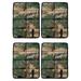 4 Pcs Folding Cushion Outdoor Camping Foldable Seat Cushions Mats Washable Rug Sleeping Pad Foam Hiking Multifunctional