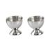 Stainless Steel Egg Holder Boiled Stand Carrier Ceramics Cooking Utensils 2 Pcs