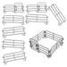 Edge Trim Mini Plastic Containers Micro Landscape Fence Small Childrenâ€™s Toys Childrens Kids Children s Decoration