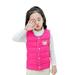 Toddler Boys Girls Jacket Child Kids Baby Cute Cartoon Animals Letter Sleeveless Winter Solid Coats Vest Outwear Outfits Clothes Size 3-4T