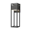 14W 1 Led Outdoor Wall Mount in Metropolitan Style 8 inches Wide By 24.5 inches High Bailey Street Home 372-Bel-4186093