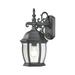 Thomas Lighting - Covington - One Light Outdoor Wall Lantern-Black Finish -