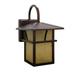 Efficient Lighting EL-108-BZ 1-Light 11W Integrated LED Exterior Lantern Style Wall Mount Powder Coated Bronze