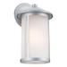 1 Light Outdoor Large Wall Mount in Industrial Style-16.5 inches Tall-Brushed Aluminum Finish Bailey Street Home 147-Bel-4780991