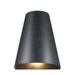 Trans Globe Lighting 51331 Sidewell 6 Tall Outdoor Wall Sconce - Black