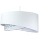 Bps Koncept - Lampe suspendue Galaxy Blanc Gris 1 x E27 ø 50cm h: 105cm Dimmable