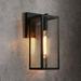 LNC 1-Light Black Modern Farmhouse Outdoor Wall Sconce/Waterproof Exterior Wall Sconce/Vintage Outdoor Lighting Fixture 4.5 L x 14 H x 5 W