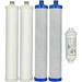 Compatible AC-30 Reverse Osmosis System Annual Filter Replacement Cartridges - 2X Sediment/2Xcarbon Block/1Xinline