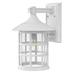 1 Light Large Outdoor Wall Lantern in Coastal Style 10 inches Wide By 15.25 inches High-Textured White Finish Bailey Street Home 81-Bel-4420947