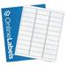 1 x 2-5/8 Clear Frosted Matte Address Labels (Inkjet Printers Only) - Online Labels (100 Sheet Pack)