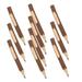 10 Pcs Wooden Ballpoint Pen School Supplies Pens Writing Come Natural