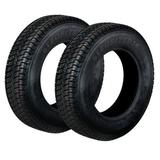 EastVita 2Pcs ST205/75D15 6PR Trailer Tires Load Range C 6 PLY Premium Trailer Tires Heavy Replace Duty ST205/75D15 6PR Load Range