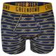 GreenBomb - Bike Stripes Small Trunk Sloppy Blue - Trunks - Alltagsunterwäsche Gr L blau