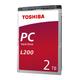 Toshiba L200 2TB Laptop Hard Drive