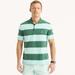 Nautica Men's Sustainably Crafted Classic Fit Striped Polo Army Green, 3XL