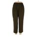 R&M Richards Casual Pants - High Rise: Green Bottoms - Women's Size 16