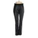 Emerson Fry Faux Leather Pants - High Rise Boot Cut Boot Cut: Black Bottoms - Women's Size Small