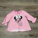 Disney Shirts & Tops | Disney Baby Baby Girl Long Sleeve Minnie Mouse Shirt Size 3-6m | Color: Pink/White | Size: 3-6mb