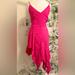 Free People Dresses | Free People Free-Est Tumi Tunic Dress Ruffled Handkerchief Solid Flowy -Medium | Color: Pink | Size: M