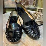 Kate Spade Shoes | Euc Kate Spade Patent Leather Driving Moccasin Size 7 | Color: Black | Size: 7
