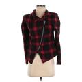 BB Dakota Jacket: Short Red Plaid Jackets & Outerwear - Women's Size Small