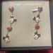 Disney Jewelry | Disney Mickey And Minnie With Red Hearts Earrings Valentines | Color: Black/Red | Size: Os