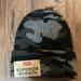 Levi's Accessories | Levi’s Superior Warmth Camo Beanie Hat: Black/Gray: New With Tags: One Size | Color: Black/Gray | Size: Os