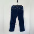 American Eagle Outfitters Pants & Jumpsuits | American Eagle Dark-Wash “Artist” Denim Capris | Color: Blue | Size: 2