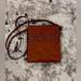 Giani Bernini Bags | Giani Bernini - Triple-Zip Pebble Leather Dasher Crossbody-Cognac | Color: Tan | Size: Os