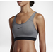 Nike Intimates & Sleepwear | Nike Classic Padded Sports Bra Womens S Small Gray Dri Fit Mid Support Racerback | Color: Gray | Size: S