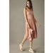 Anthropologie Dresses | Daily Practice By Anthropologie Center Court Midi Dress Ribbed Solid M-P | Color: Cream | Size: M