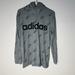 Adidas Shirts & Tops | Euc Boys Youth Adidas Gray Black Hoodie 14 - 16 Large L Shirt Jacket Eo | Color: Black/Gray | Size: Lb