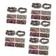 FOMIYES Sweat Bands Headbands 30 pcs headgear leopard print women sweat headbands scarf s absorb sweat Miss running sweat band sports wide sweatbands Headband Accessories