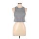 Lululemon Athletica X Barry's Active Tank Top: Gray Print Activewear - Women's Size 10