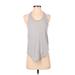 Nike Active Tank Top: Gray Activewear - Women's Size X-Small