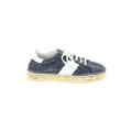 Marc Fisher LTD Sneakers: Espadrille Platform Casual Blue Shoes - Women's Size 9 - Almond Toe