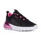 Slip-On Sneaker GEOX "J ACTIVART ILLUMINUS" Gr. 34, pink (schwarz, fuchsia) Kinder Schuhe Sneaker