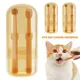 Brosse à dents en silicone souple pour chien et chat blanchiment des dents soins bucco-dentaires