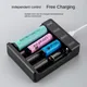 Chargeur de batterie universel avec indicateur LED chargeur de batterie au lithium aste rapide