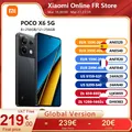 POCO X6 Global Version Snapdragon 7s Isabel 2 5G 256 Go 120Hz FIow AMOLED 64MP 67W Charge