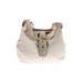 Coach Leather Shoulder Bag: Ivory Solid Bags