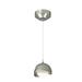 Hubbardton Forge Brooklyn 1 - Light Single Globe Pendant in Black | 6.5 H x 6 W x 6 D in | Wayfair 161183-1014