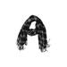 Sole Society Scarf: Black Plaid Accessories