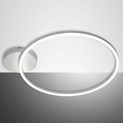 Fabas Luce LED Deckenlampe Giotto, dimmbar, weiß / opal, für Wohn- / Esszimmer, Metall, Modern, LED Deckenleuchte Image